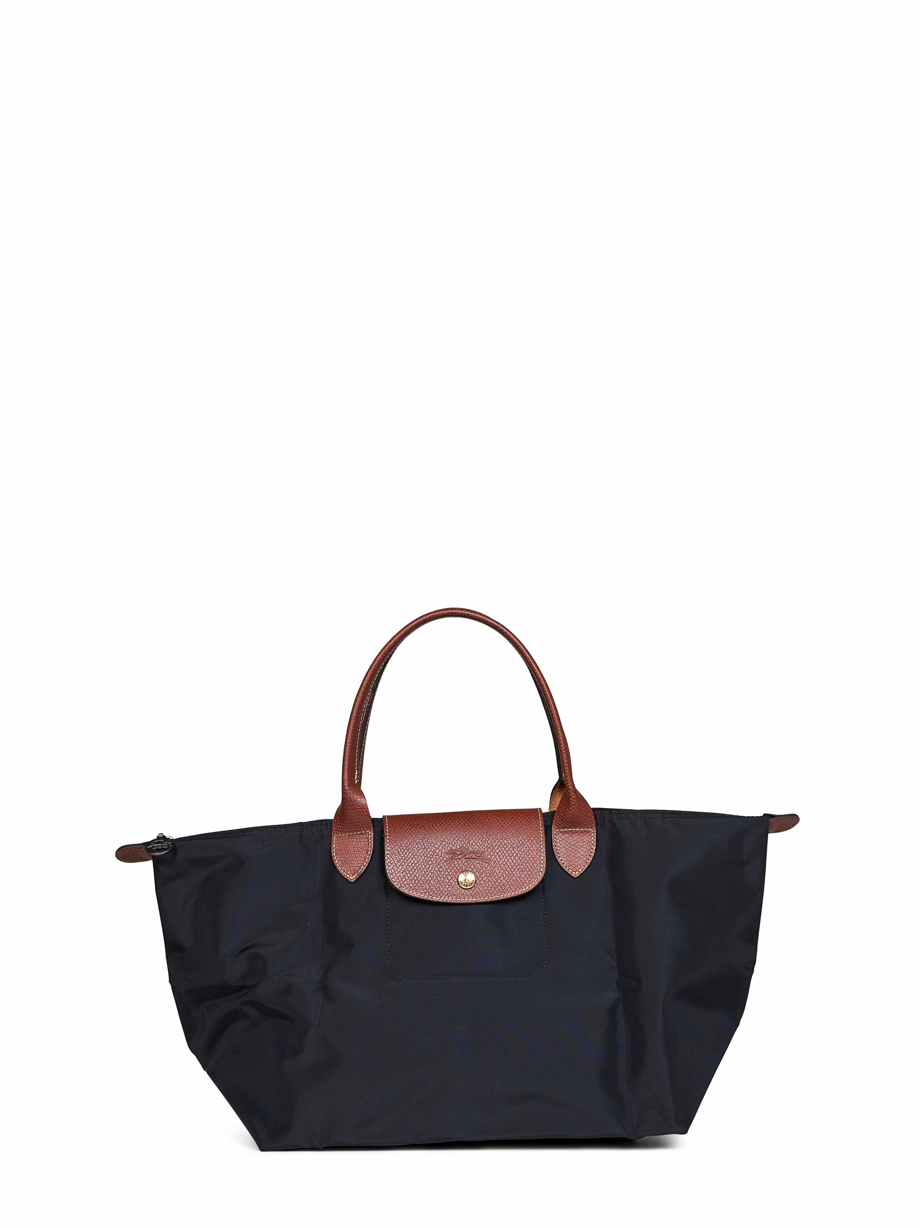 LONGCHAMP Longchamp Women Black Le Pliage Original L Handbag