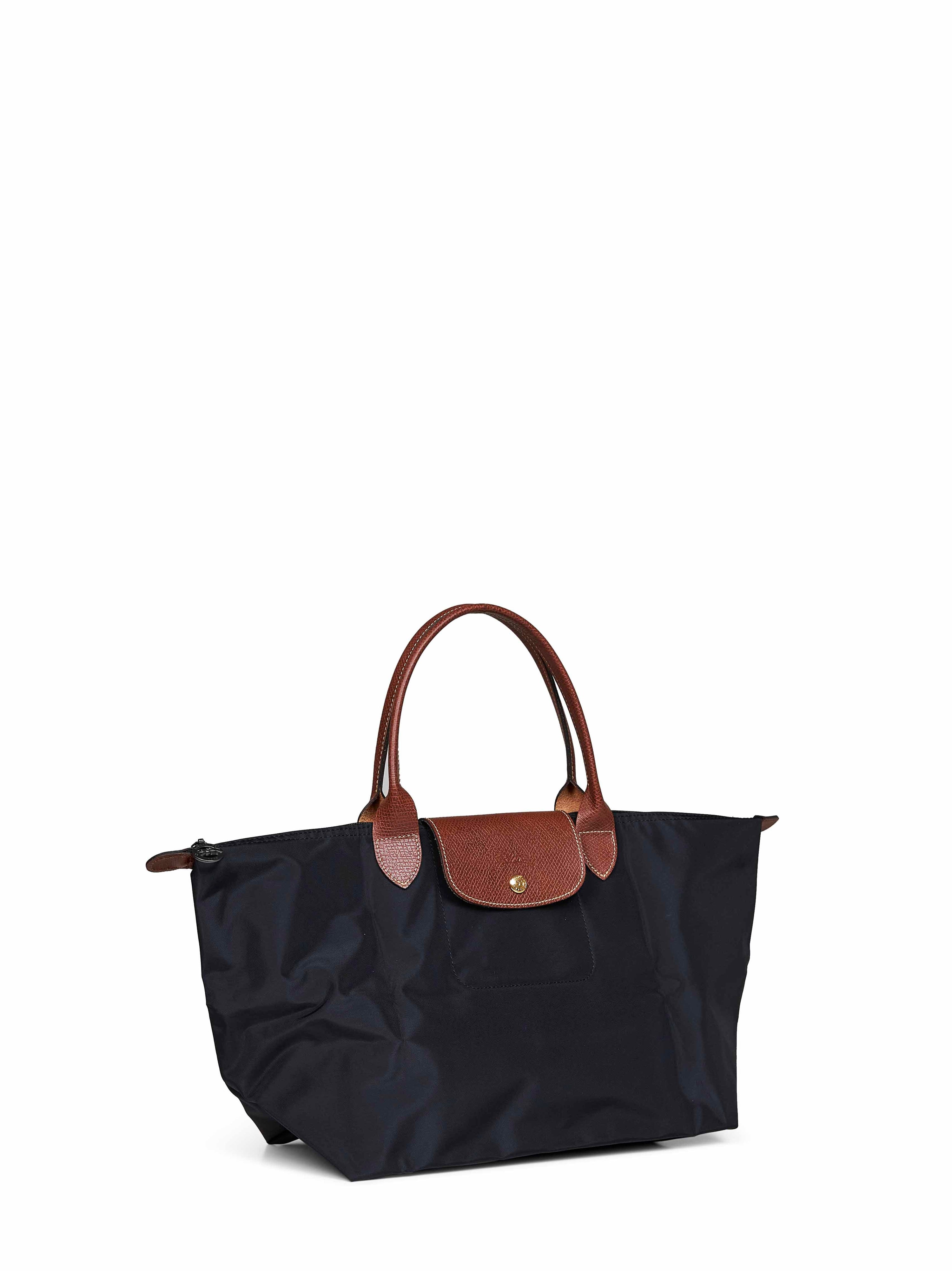 LONGCHAMP Longchamp Women Black Le Pliage Original L Handbag