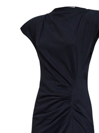 MARANT ETOILE Marant Etoile Women Black Cotton Jersey Nadeline Midi Dress