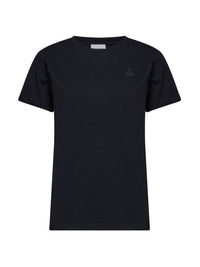 MARANT ETOILE Marant Etoile Women Black Cotton Jersey Aby Logo T-Shirt