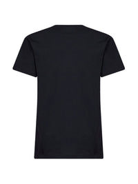 MARANT ETOILE Marant Etoile Women Black Cotton Jersey Aby Logo T-Shirt