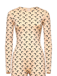MARINE SERRE Marine Serre Women Beige 'Monogram' Tracksuit