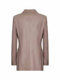 MAX MARA Max Mara Women Turtledove Stretch Cashmere Harald Blazer