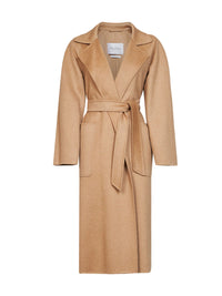 Max Mara Women Camel Ready Icon Coat Belted Coat