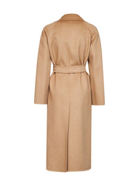 Max Mara Women Camel Ready Icon Coat Belted Coat
