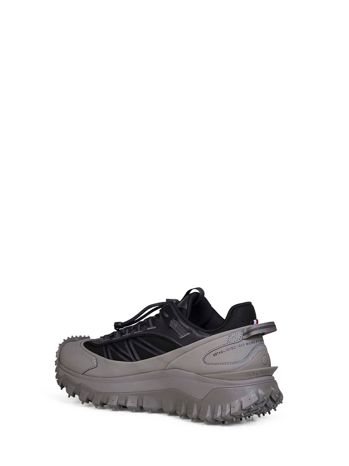 Moncler Men Charcoal Grey Trailgrip Gtx Sneakers