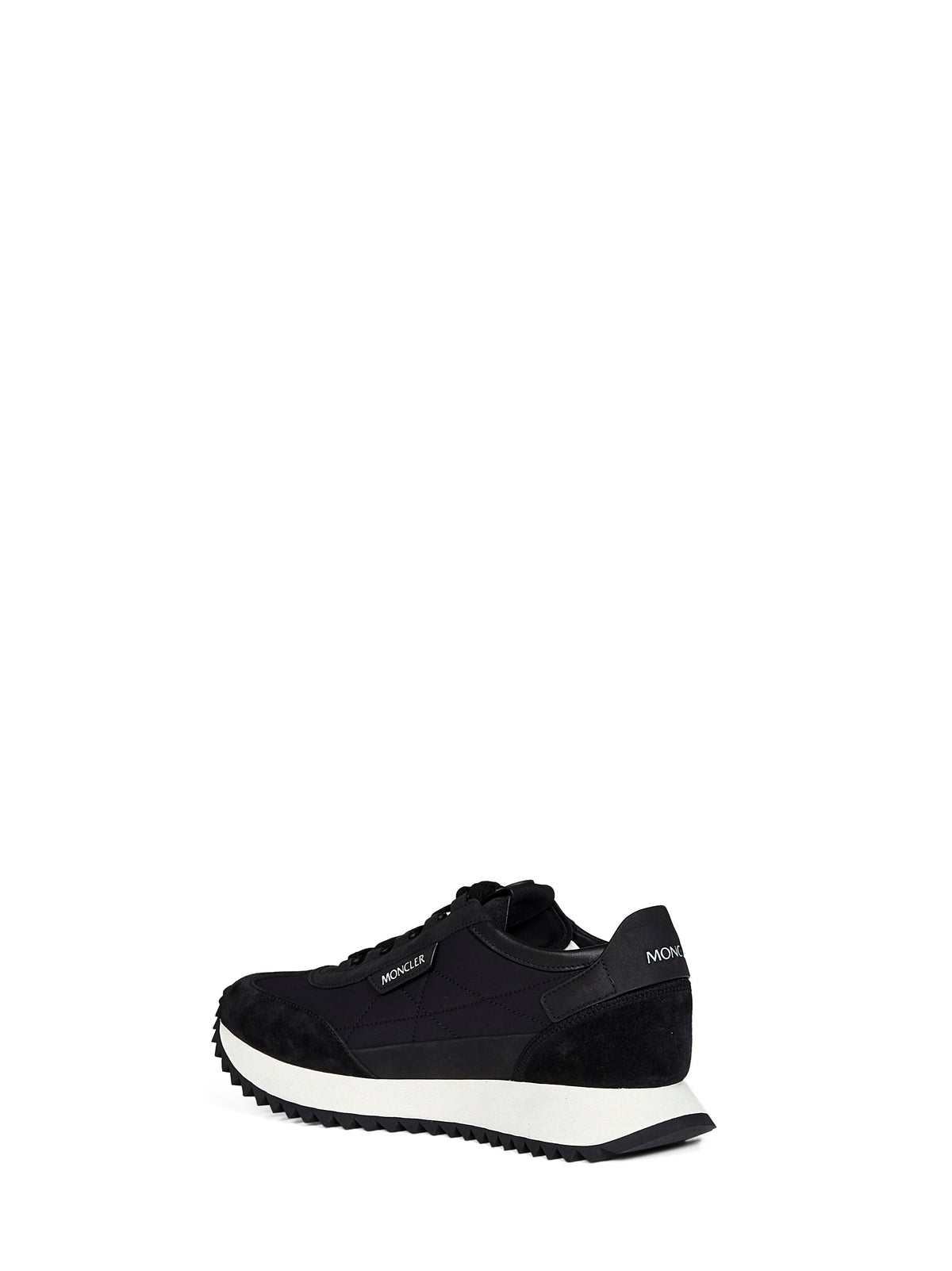 MONCLER Moncler Men Black Suede And Nubuck Pacey2 Sneakers