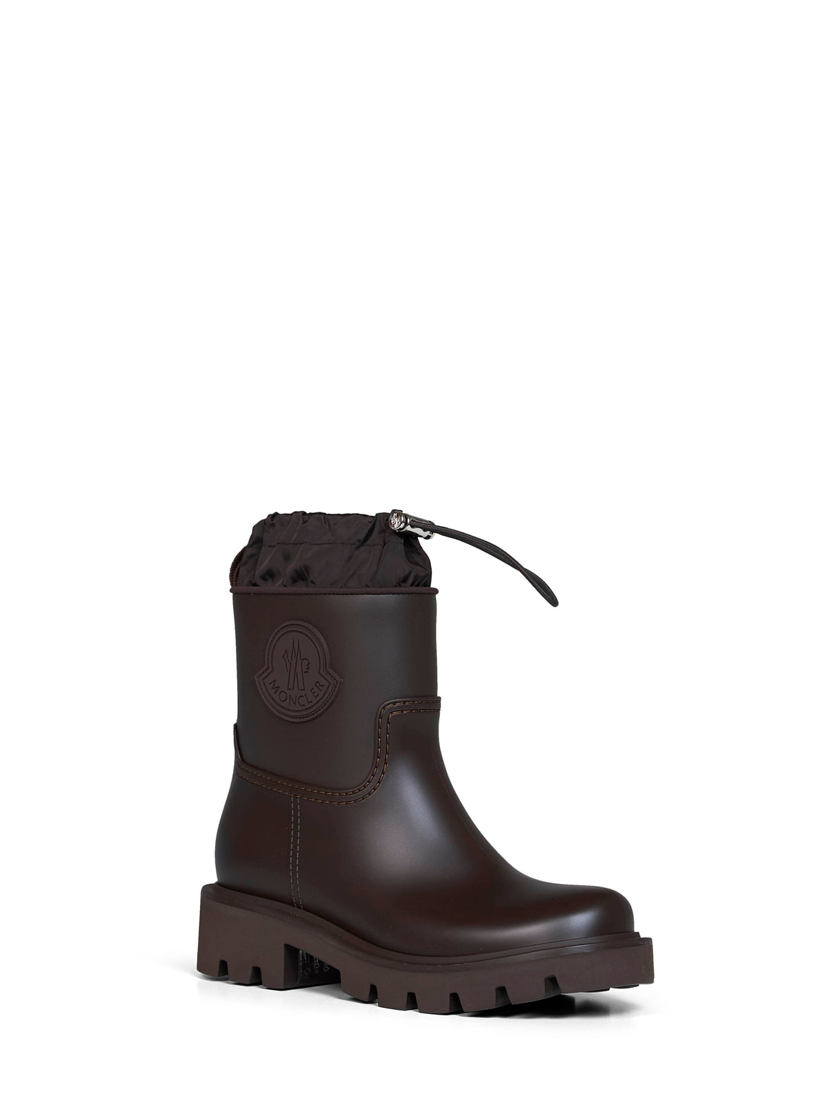 MONCLER Moncler Women Brown Kickstream Rain Boots
