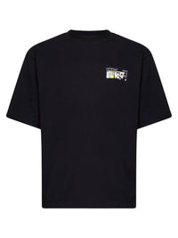 Off White Men Black Jersey Industrial Arrow Skate T-Shirt