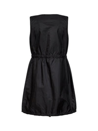 Prada Abbigliamento Women Black Lightweight Re-Nylon Short Dress