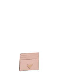 PRADA ACCESSORI PELLETTERIA Prada Accessori Pelletteria Women Powder Pink Saffiano Leather Card Holder