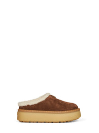 PRADA CALZATURE Prada Calzature Women Cocoa Suede Slippers