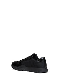 Prada Calzature Men Black Re-Nylon And Brushed Leather Prax 01 Sneakers