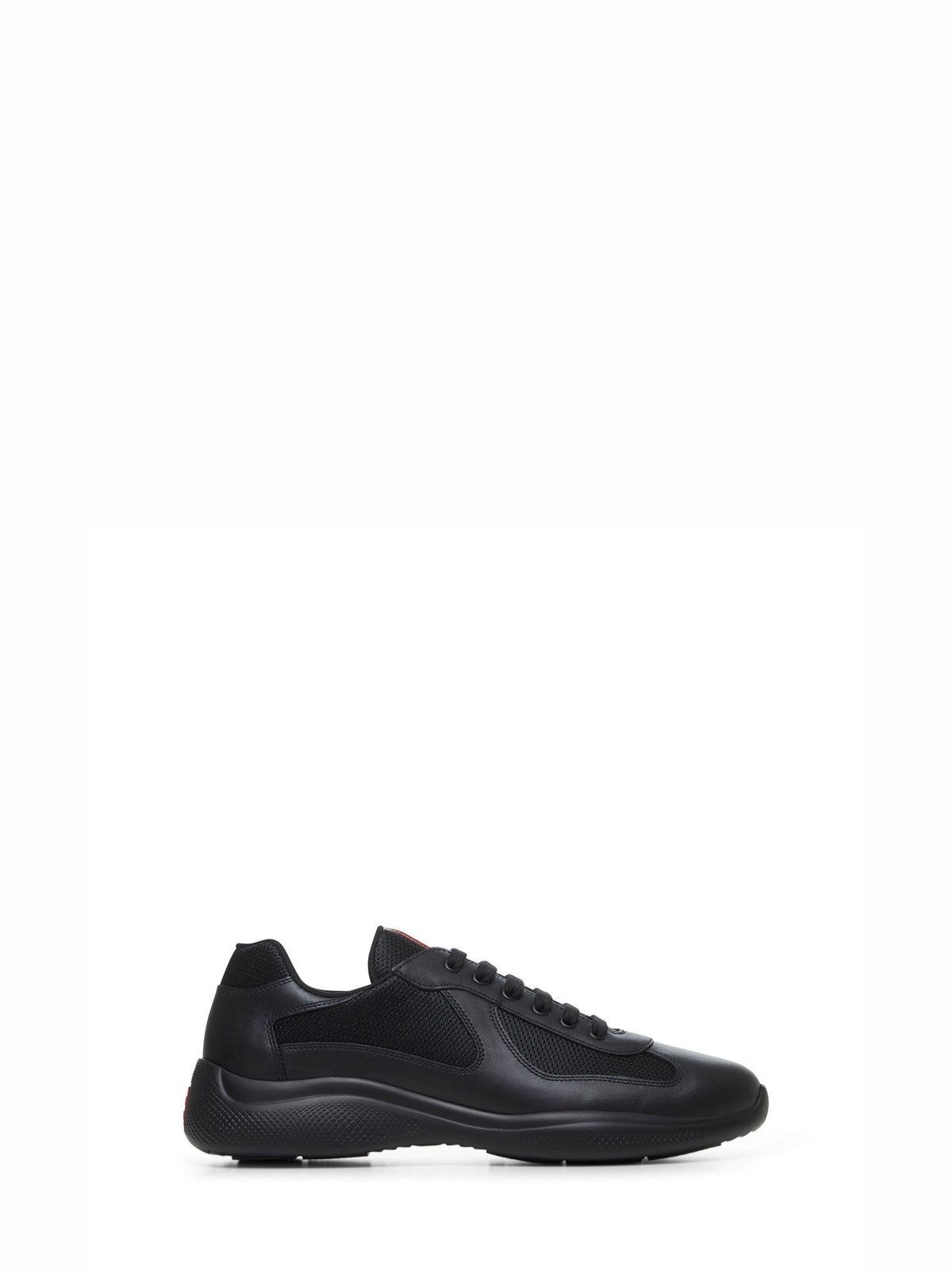 PRADA CALZATURE Prada Calzature Men Black Prada America's Cup Sneakers