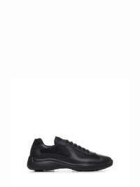 PRADA CALZATURE Prada Calzature Men Black Prada America's Cup Sneakers