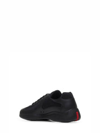PRADA CALZATURE Prada Calzature Men Black Prada America's Cup Sneakers