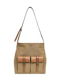 PRADA VIAGGIO Prada Viaggio Men Khaki Prada Route Crossbody Bag