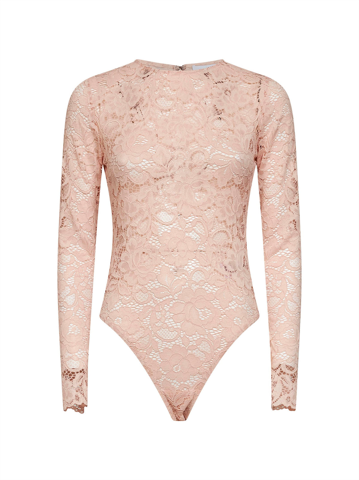 SELF PORTRAIT Self Portrait Women Beige Floral Lace Bodysuit