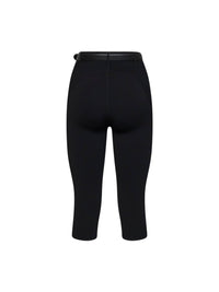 SELF PORTRAIT Self Portrait Women Black Compact Knit Capri Leggings