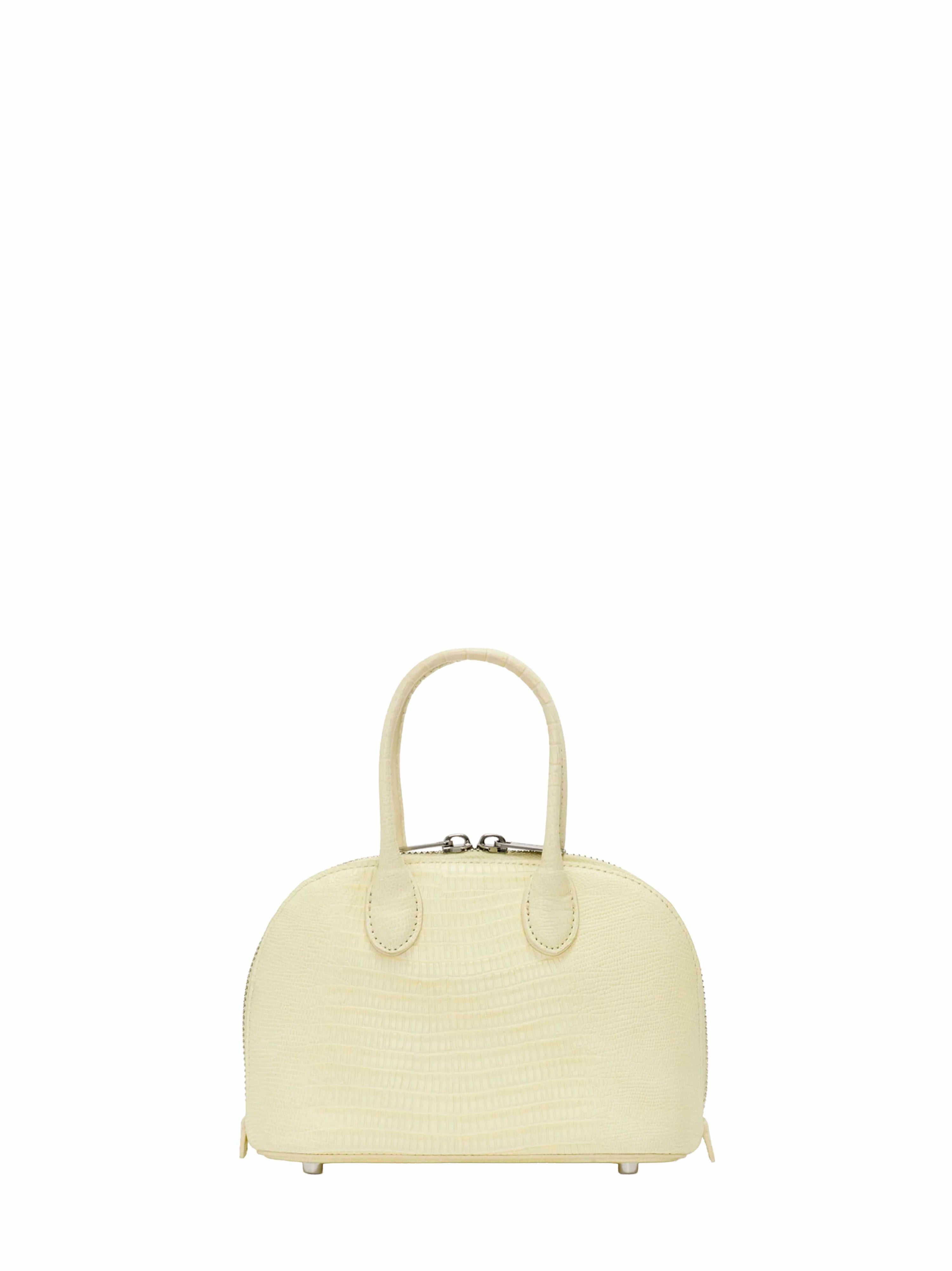 SELF PORTRAIT Self Portrait Women Yellow Mini Bag With Shoulder Strap And Charms