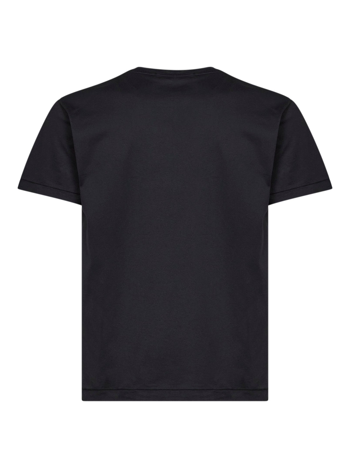 STONE ISLAND Stone Island Men Black 60/2 Cotton Jersey Slim-Fit T-Shirt