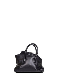 THE ATTICO The Attico Women Black "La Passeggiata Mini" Top Handle Bag