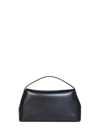 TOTEME Toteme Women Black T-Lock Top Handle Bag