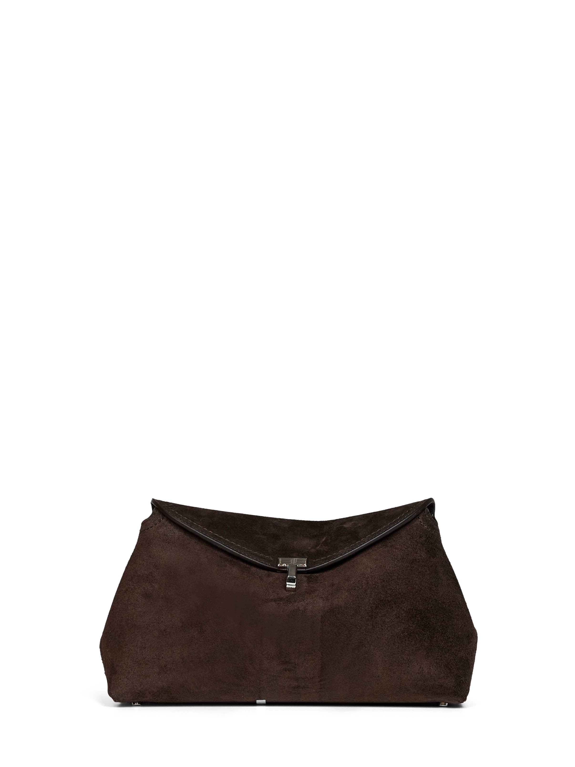 TOTEME Toteme Women Brown T-Lock Clutch Bag