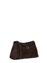 TOTEME Toteme Women Brown T-Lock Clutch Bag