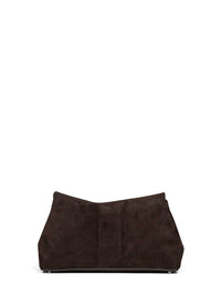 TOTEME Toteme Women Brown T-Lock Clutch Bag