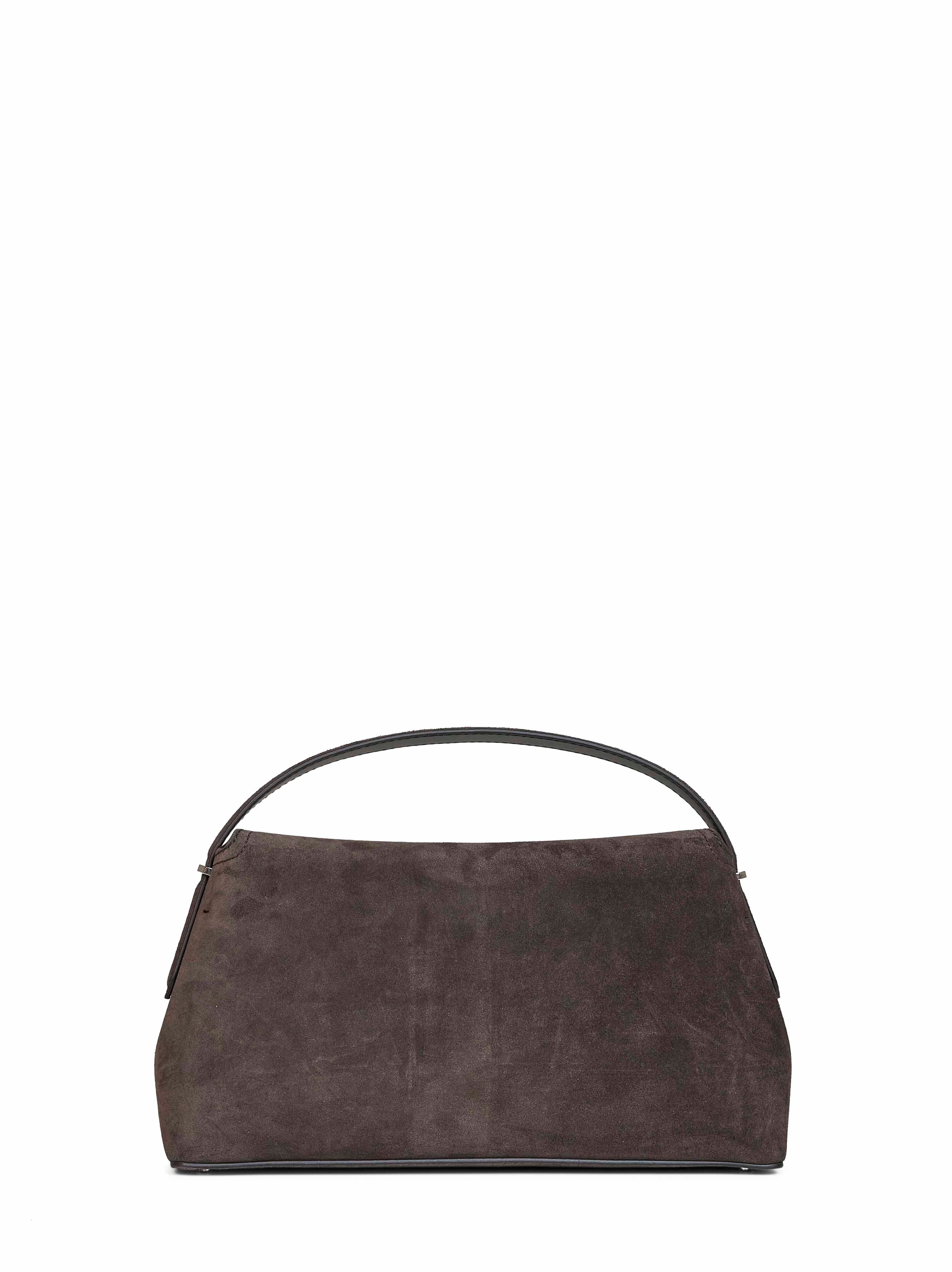 TOTEME Toteme Women Brown T-Lock Top Handle Bag