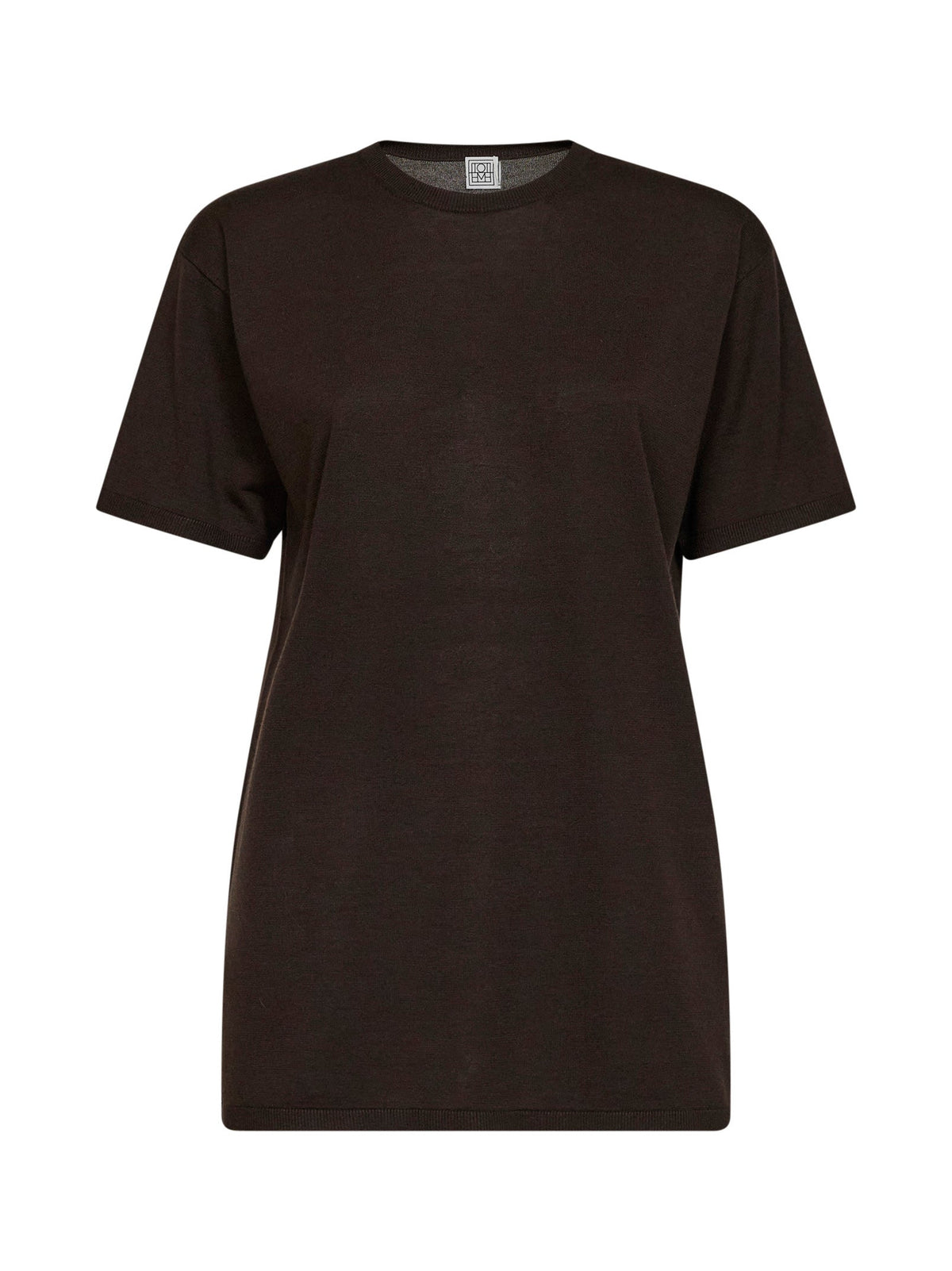 Toteme Women Fondante Oversized Lyocell And Cashmere Knit T-Shirt
