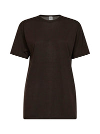Toteme Women Fondante Oversized Lyocell And Cashmere Knit T-Shirt