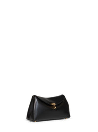 TOTEME Toteme Women Black Mini T-Lock Clutch Bag
