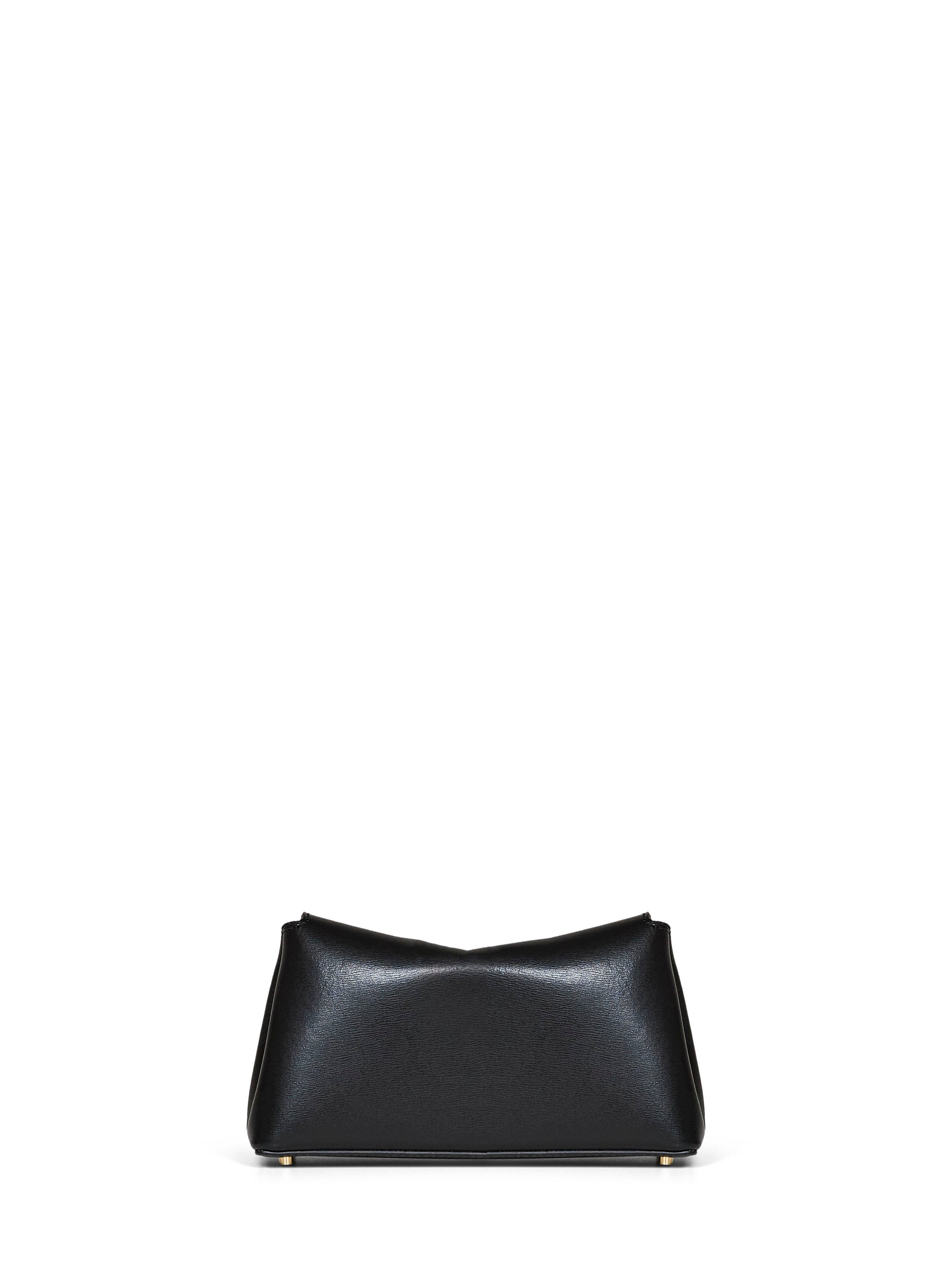 TOTEME Toteme Women Black Mini T-Lock Clutch Bag