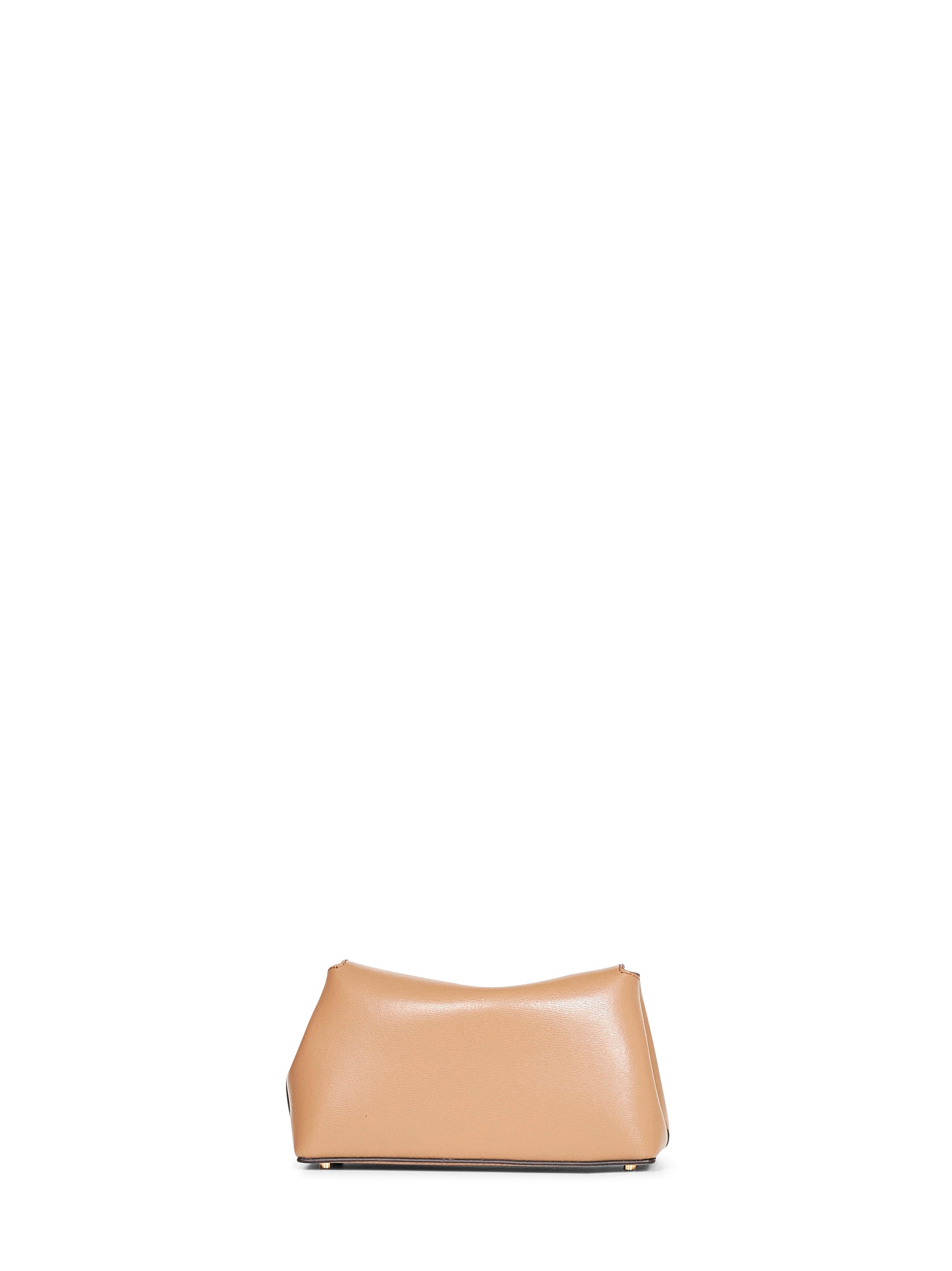 TOTEME Toteme Women Camel Mini T-Lock Clutch Bag