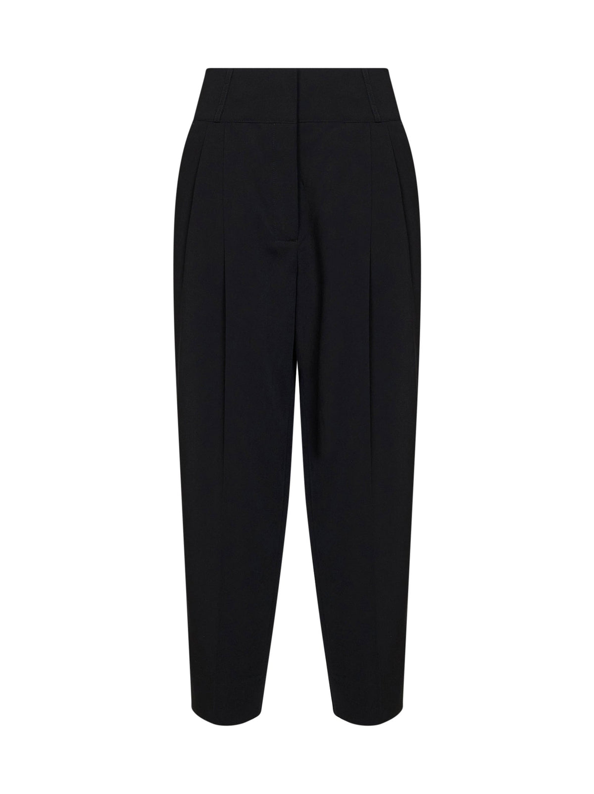 TOTEME Toteme Women Black Viscose And Wool Balloon Trousers