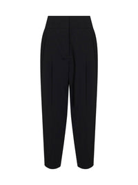 TOTEME Toteme Women Black Viscose And Wool Balloon Trousers