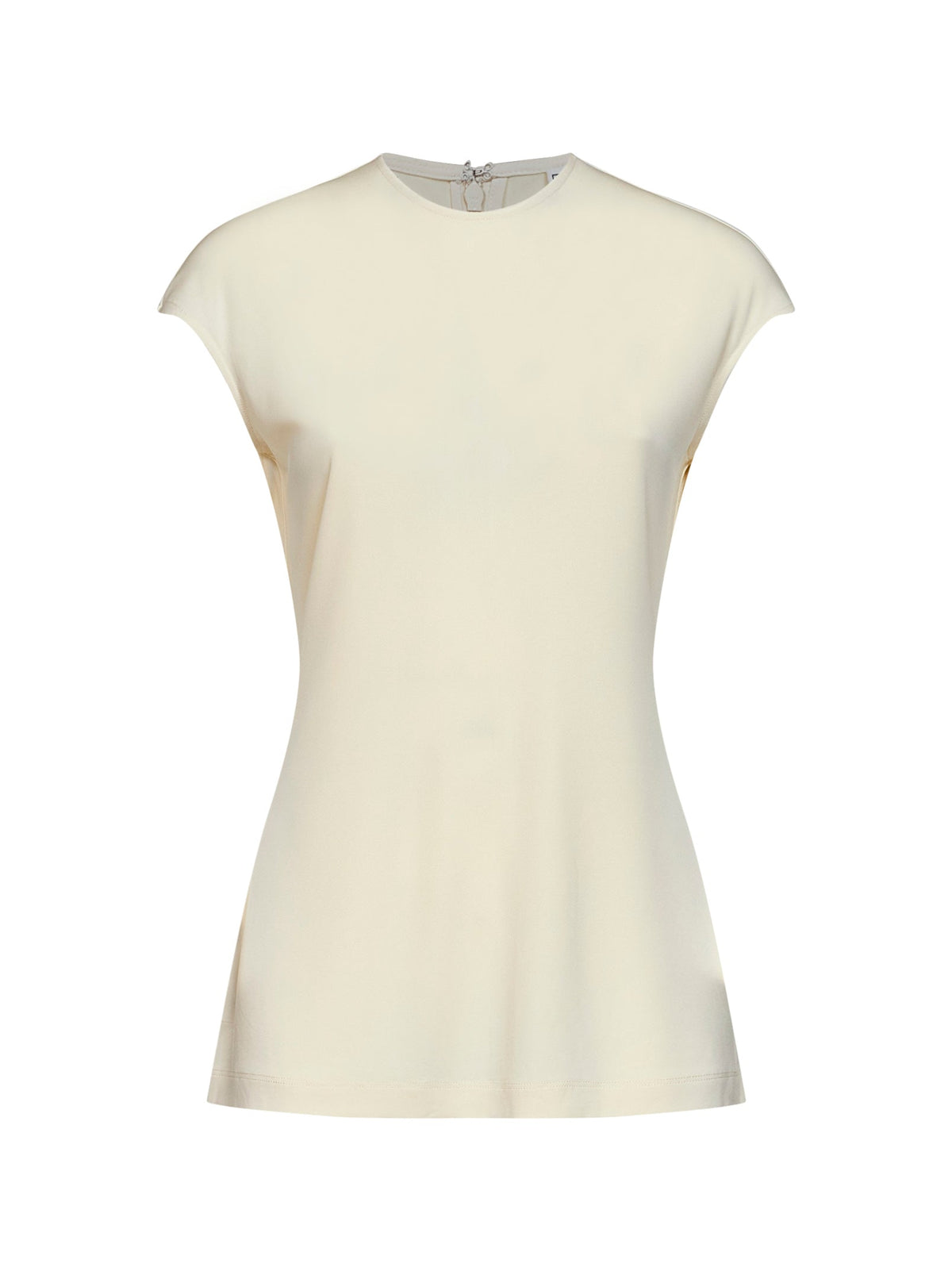 Toteme Women Ecru Fluid Jersey Everyday Top