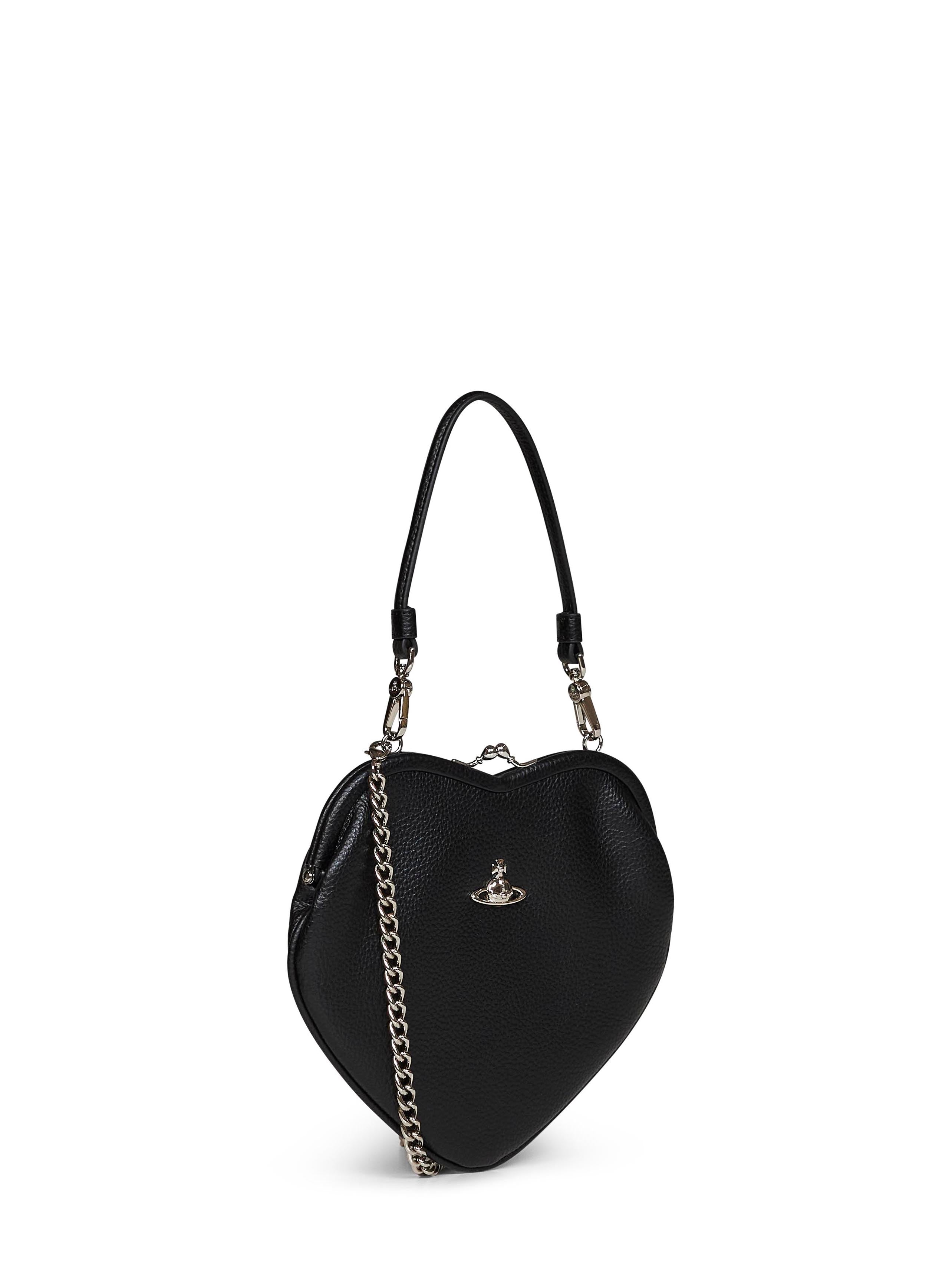 VIVIENNE WESTWOOD Vivienne Westwood Women Black Belle Heart Frame Handbag