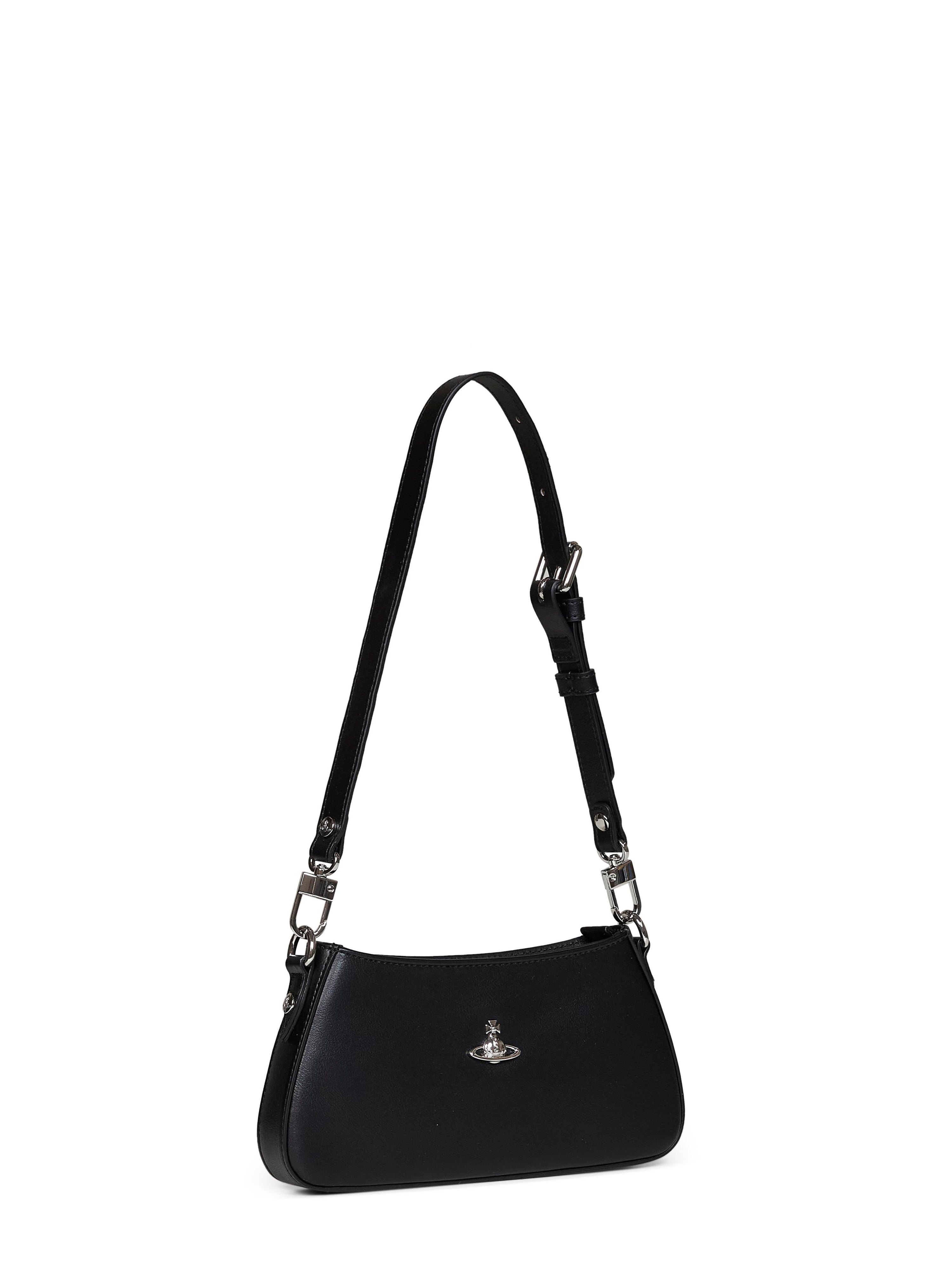 VIVIENNE WESTWOOD Vivienne Westwood Women Black Tasha Shoulder Phone Shoulder Bag
