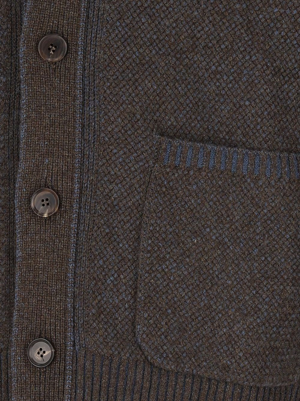 Zegna Men Cashmere-Blend Shawl-Collar Cardigan
