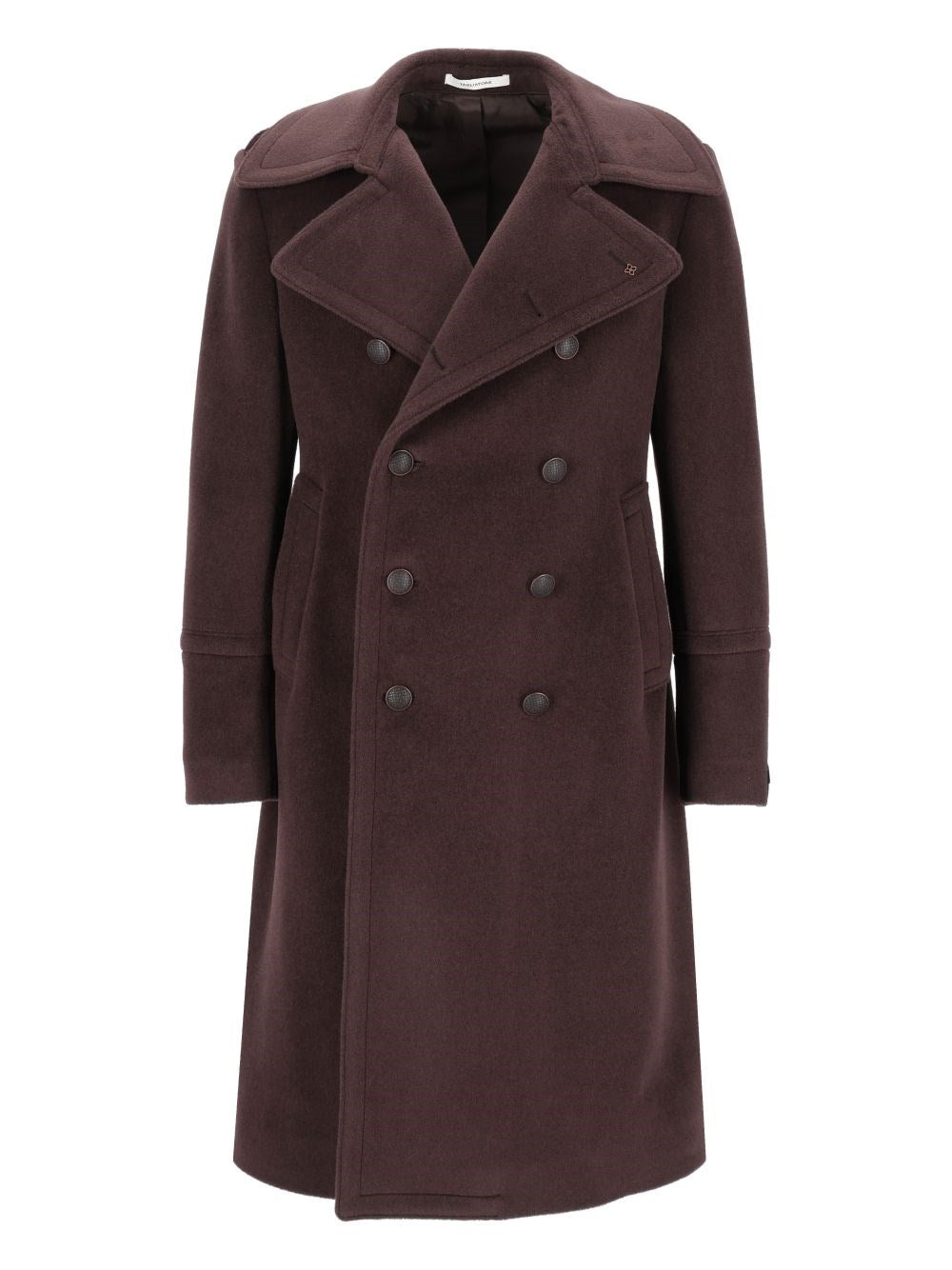 Tagliatore Tagliatore Men Double-Breasted Virgin Wool Coat