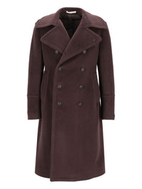 Tagliatore Tagliatore Men Double-Breasted Virgin Wool Coat