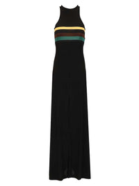 SAINT LAURENT Saint Laurent Women Striped Jersey Crepe Tank Dress