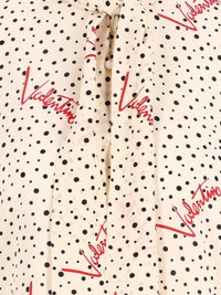Valentino Garavani Women Plusdepois Bubble Crepe De Chine Shirt