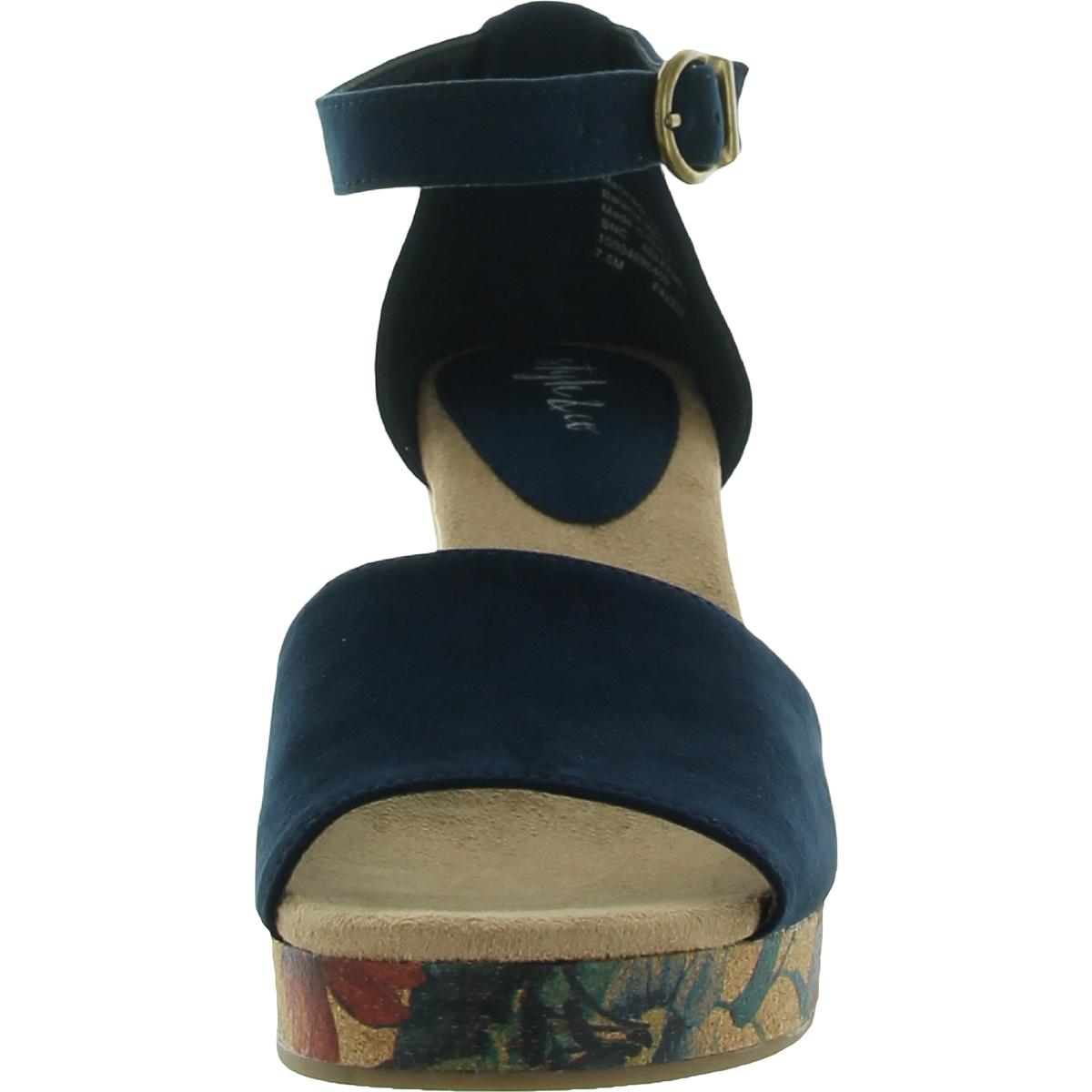 Seleeney Womens Dressy Open Toe Wedge Sandals