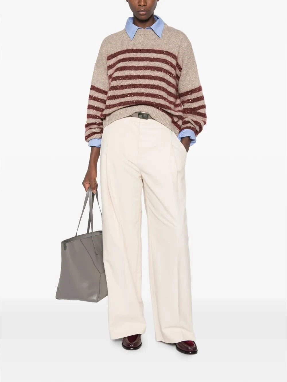 Brunello Cucinelli Women Loose Sartorial Trousers