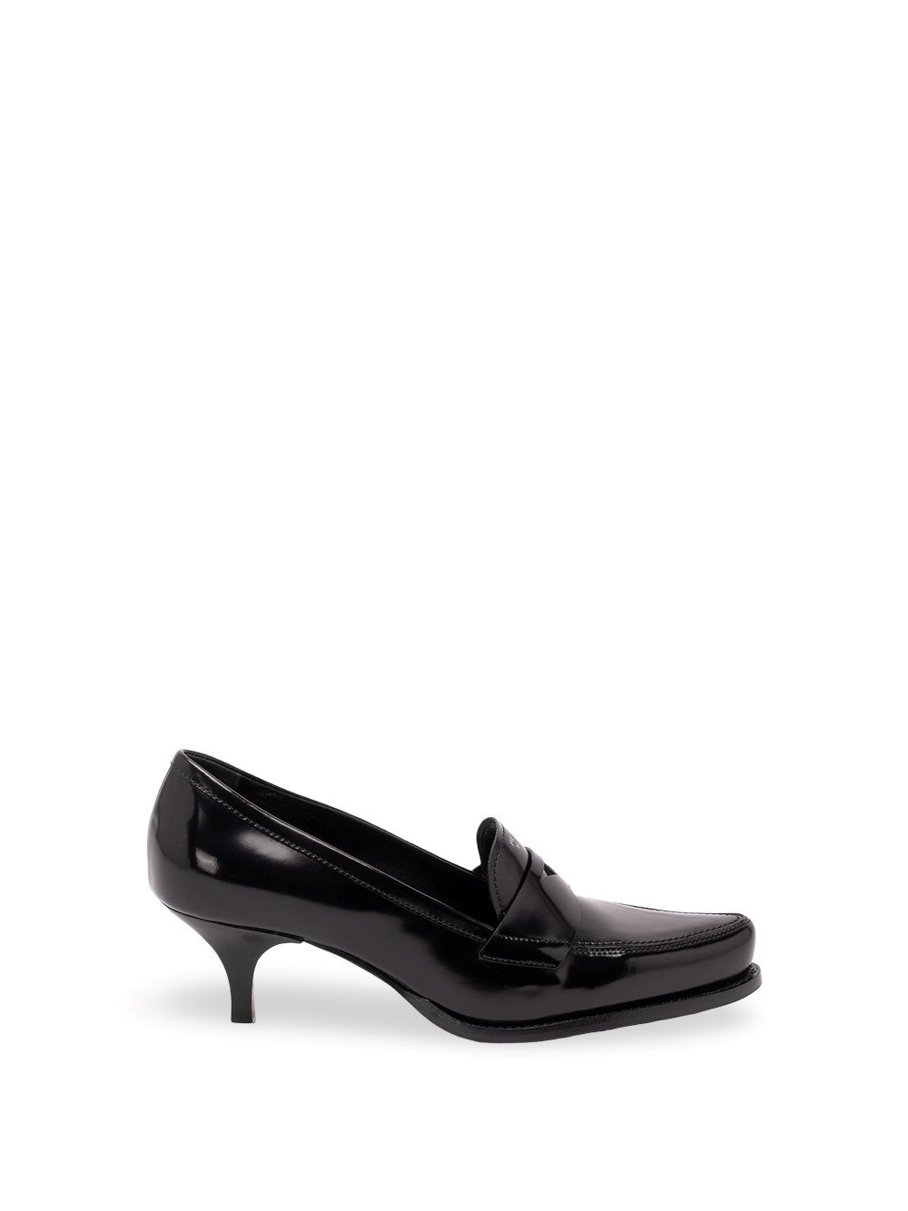Prada Women Brushed Leather Loafers