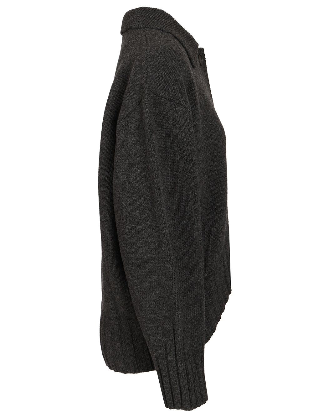 The Attico Women Cardigan With Embroidered Logo